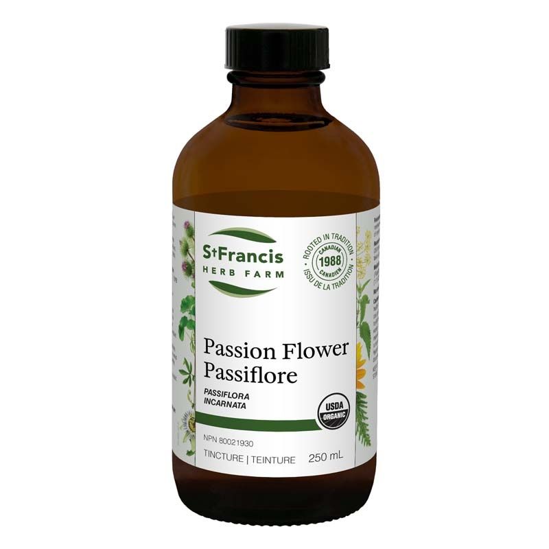 ST FRANCIS PASSIONFLOWER TINCTURE 250ML