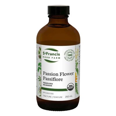 ST FRANCIS PASSIONFLOWER TINCTURE 250ML
