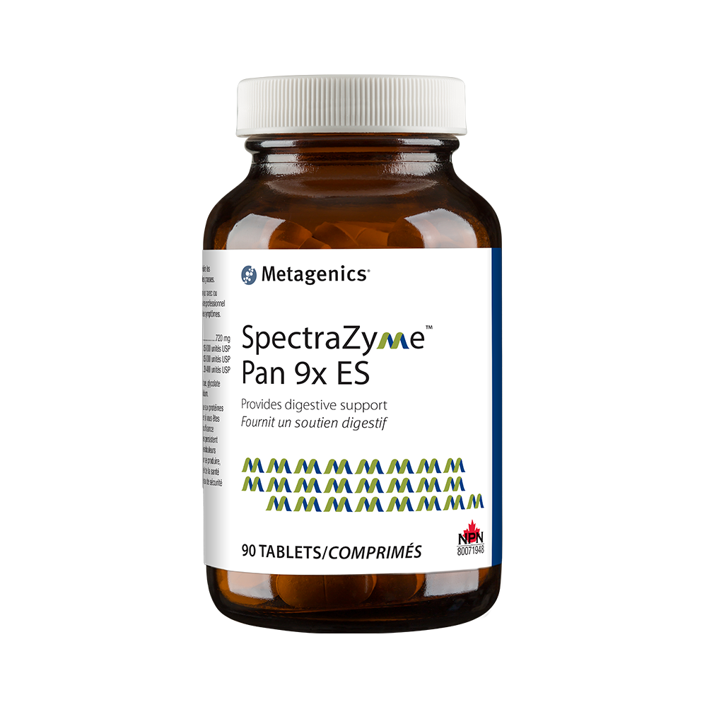 METAGENICS SPECTRAZYM PAN 9X ES 90 T