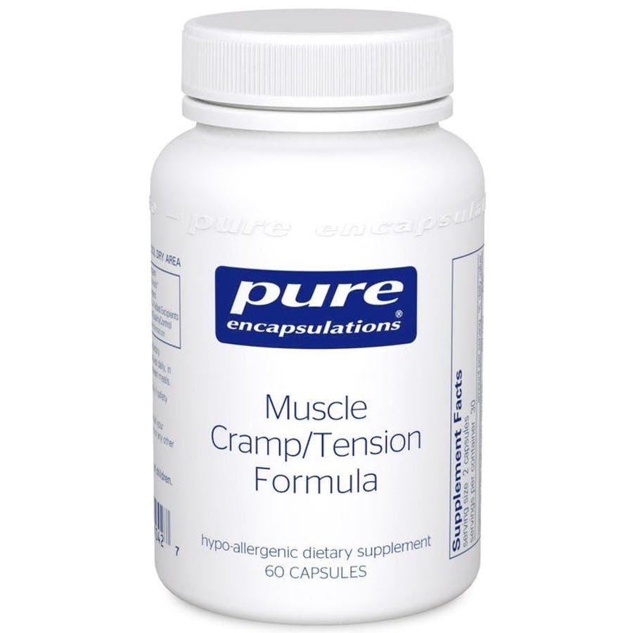PURE ENCAPSULATIONS MUSCLE CRAMP TENSION FORMULA 60 VEGICAPS