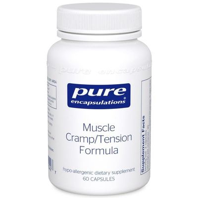 PURE ENCAPSULATIONS MUSCLE CRAMP TENSION FORMULA 60 VEGICAPS