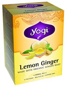 YOGITEA LEMON GINGER TEA (16 BAGS)
