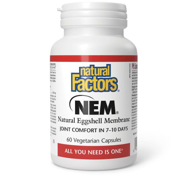 NATURAL FACTORS NEM 500MG 60 CAPS