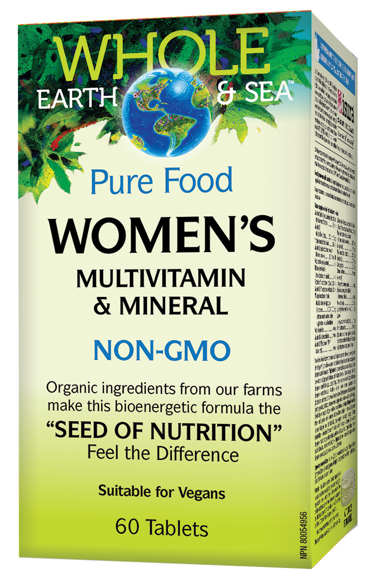 WHOLE EARTH &amp; SEA WOMEN'S MULTIVITAMIN &amp; MINERAL 60 TABS