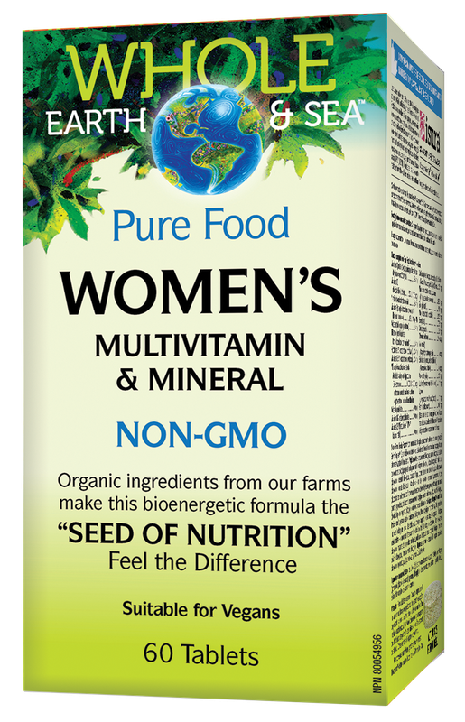 WHOLE EARTH &amp; SEA WOMEN'S MULTIVITAMIN &amp; MINERAL 60 TABS