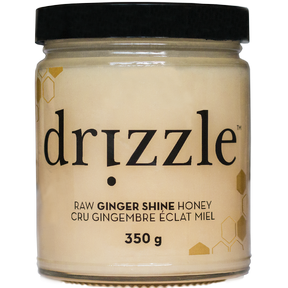 DRIZZLE HONEY - GINGER SHINE RAW HONEY 350G