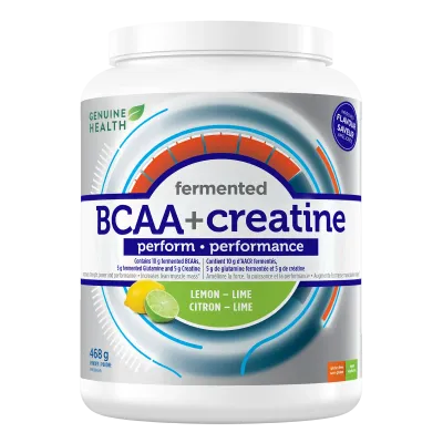 GENUINE HEALTH FERMENTED BCAA + CREATINE POWDER 440G