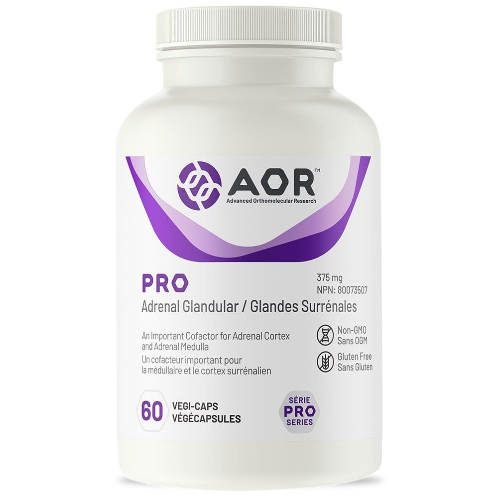 AOR PRO ADRENAL GLANDULAR 375MG 60 VEGICAPS