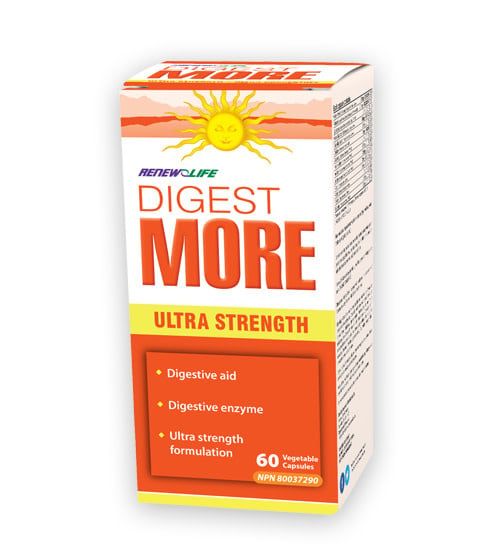 RENEWLIFE DIGESTMORE ULTRA 60 VEGICAPS