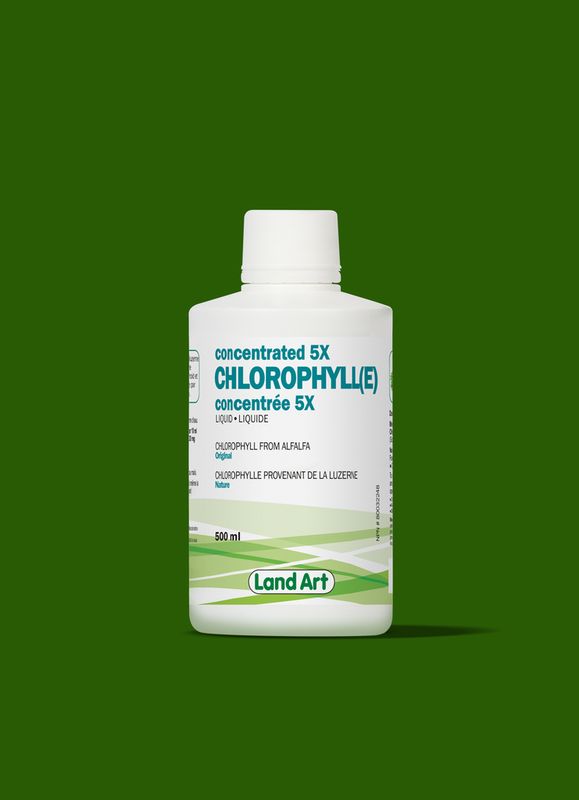 LAND ART CHLOROPHYLL 5X CONCENTRATED - UNFLAVOURED - 500ML