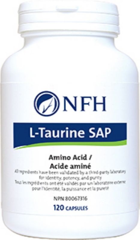 NFH TAURINE SAP 750MG 120 CAPS
