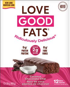 LOVE GOOD FATS COCONUT CHOCOLATE CHIP BAR 40G