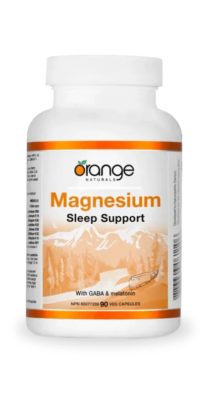 ORANGE MAGNESIUM SLEEP SUPPORT 90 CAPS