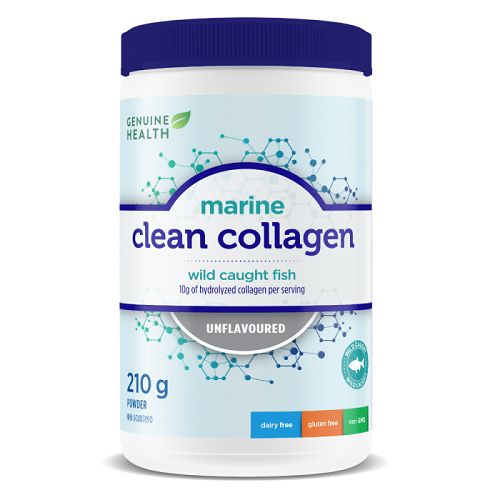 GENUINE HEALTH MARINE CLEAN COLLAGEN UNFLAVOURED (21 SERVINGS) 210G