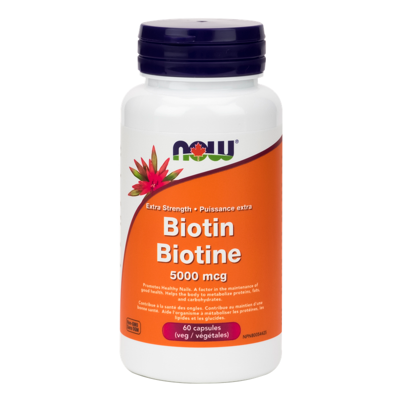 NOW BIOTIN 5000MCG 120 CAPS