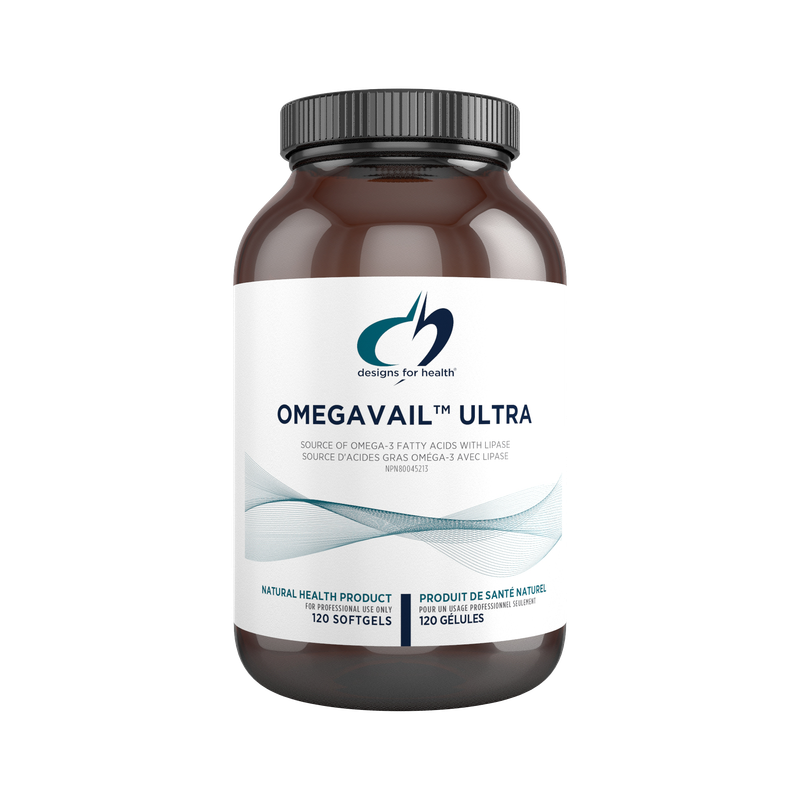 DESIGNS FOR HEALTH OMEGAVAIL ULTRA 120 SOFTGELS