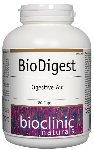 BIO CLINIC BIODIGEST 180 CAPS