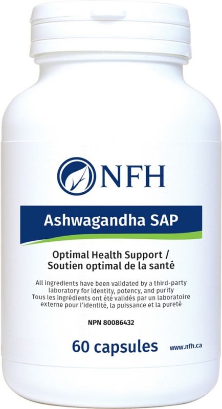 NFH ASHWAGANDHA SAP 500MG 60 VEGICAPS