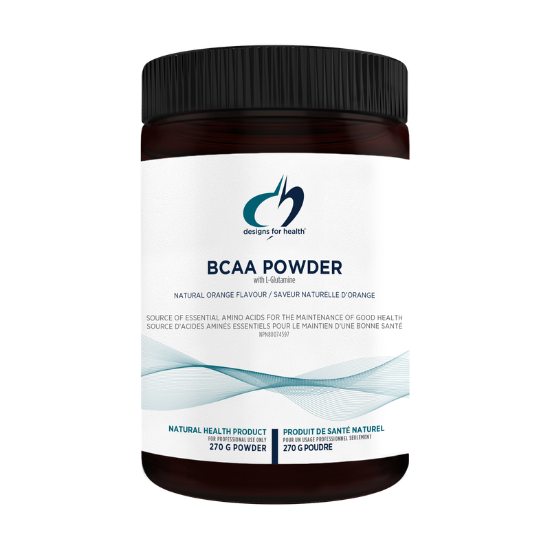 DESIGNS FOR HEALTH BCAA POWDER WITH L-GLUTAMINE 270G