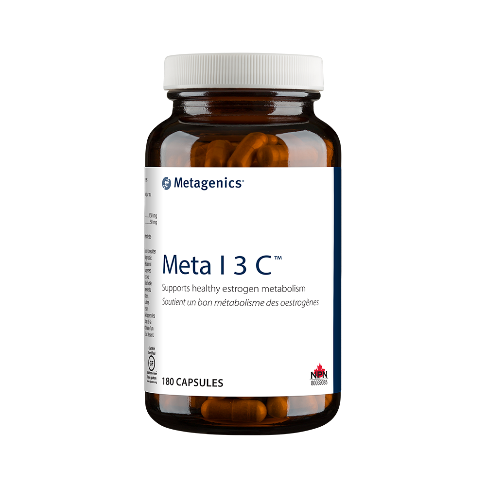 METAGENICS META I3C (INDOLE 3 CARBINOL) 180 CAPS