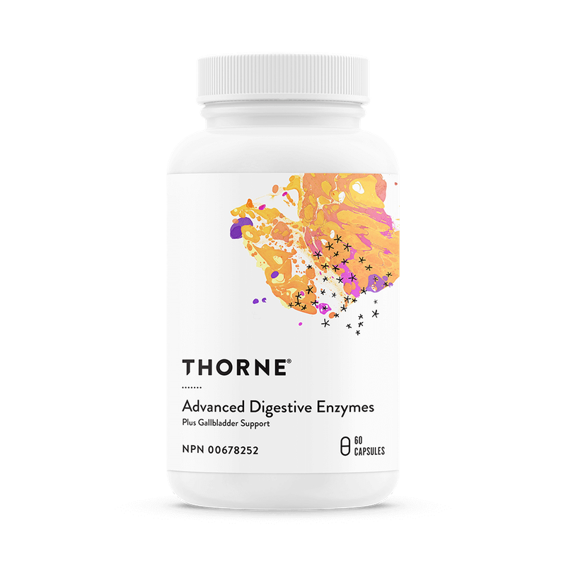 THORNE ADVANCED DIGESTIVE ENZYMES (FORMERLY BIO-GEST) 180 VEGICAPS
