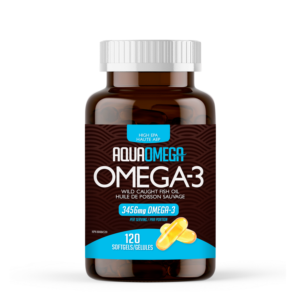 AQUAOMEGA HIGH EPA 5x STRENGTH SOFTGELS 120
