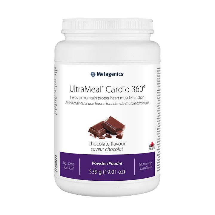 METAGENICS ULTRAMEAL CARDIO 360 CHOCOLATE 539G
