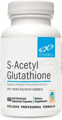 XYMOGEN S-ACETYL GLUTATHIONE 60 VCAPS