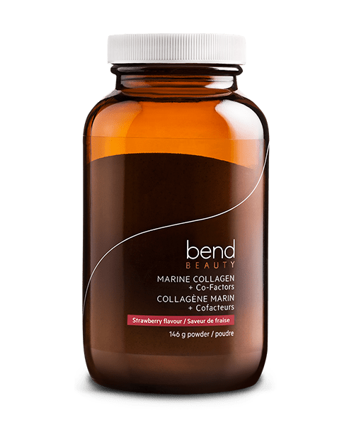 BEND BEAUTY MARINE COLLAGEN CO-FACTORS STRAWBERRY 146g