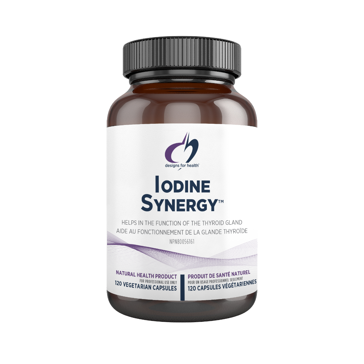 DESIGNS FOR HEALTH IODINE SYNERGY 120 VEGICAPS