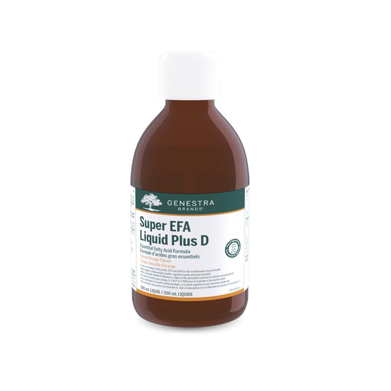 GENESTRA SUPER EFA FORTE LIQUID + D (NATURAL ORANGE) 200ML