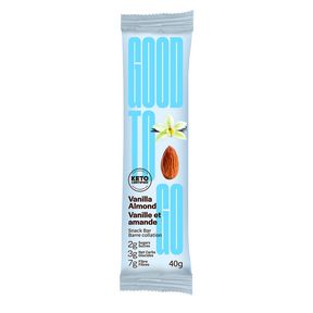 GOOD TO GO VANILLA ALMOND KETO BAR 40G