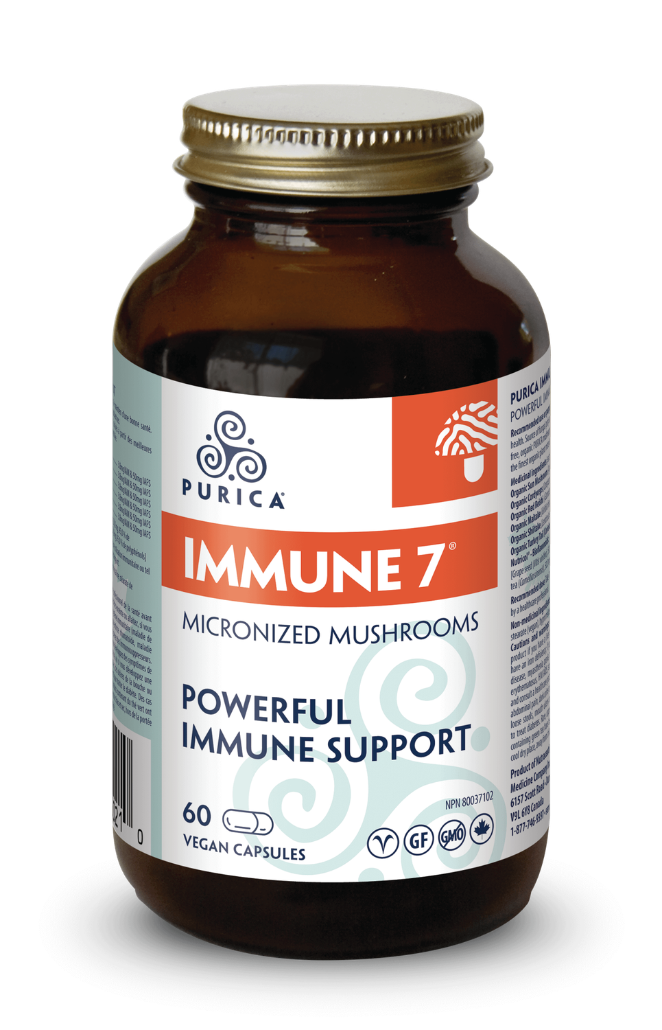 PURICA IMMUNE 7 60 VCAPS