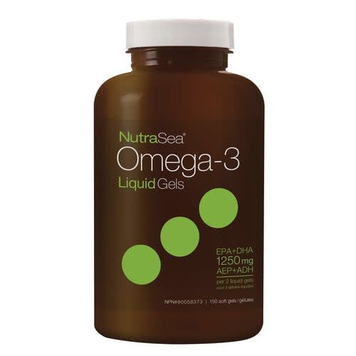 NUTRASEA OMEGA 3 LIQUID GELS MINT 150 SOFTGELS