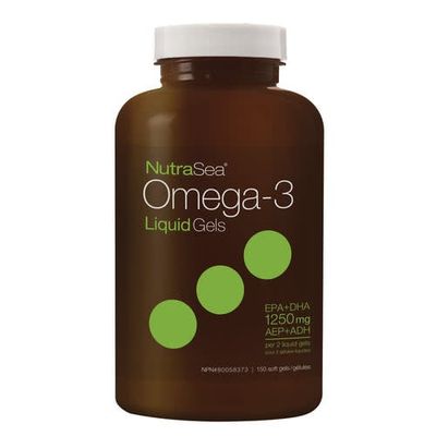 NUTRASEA OMEGA 3 LIQUID GELS MINT 150 SOFTGELS