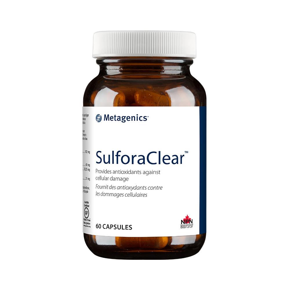 METAGENICS SULFORACLEAR 60 CAPS