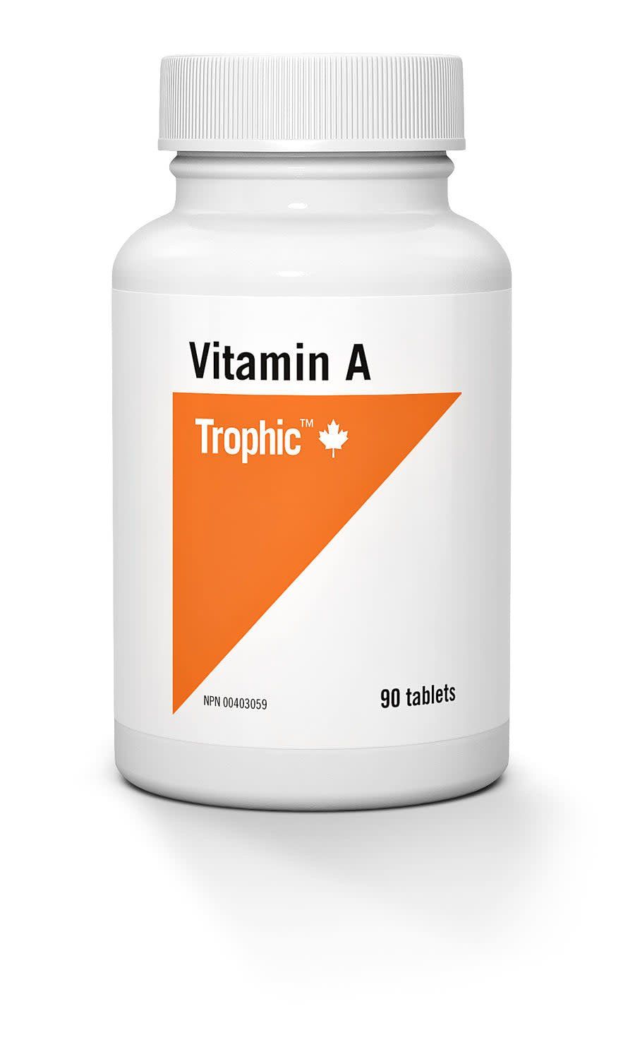 TROPHIC VITAMIN A 10,000 IU 90 TABS