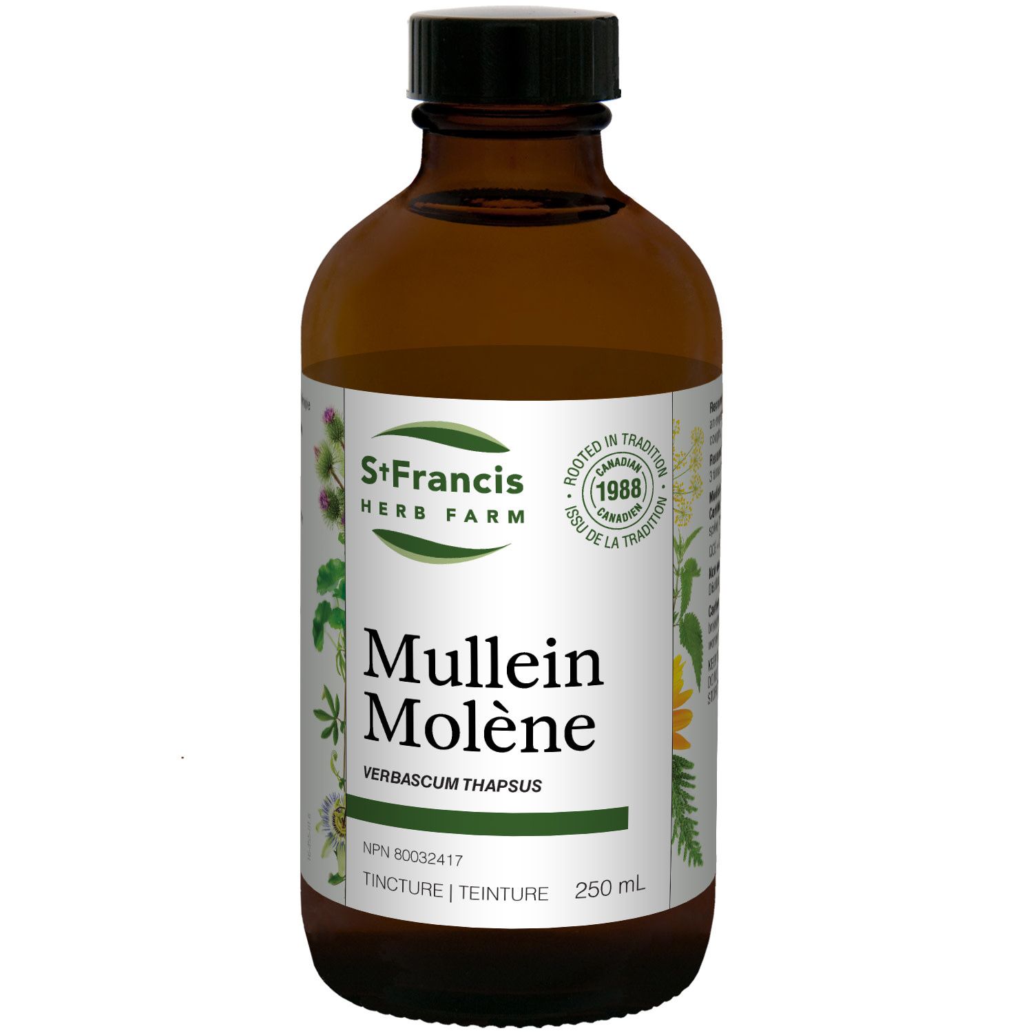 ST FRANCIS MULLEIN TINCTURE 250ML