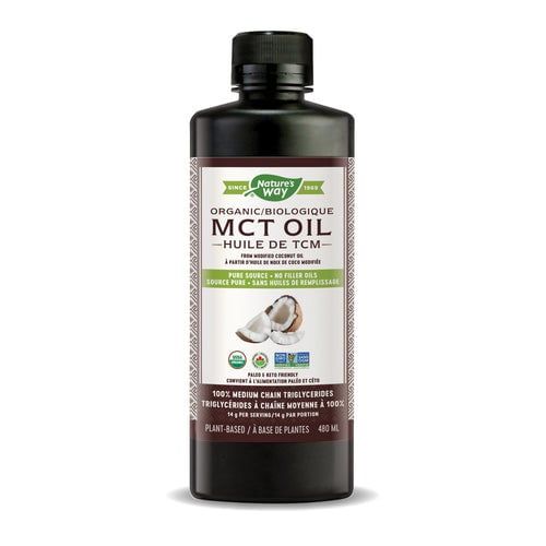 NATURE'S WAY ORGANIC MCT OIL 480ML