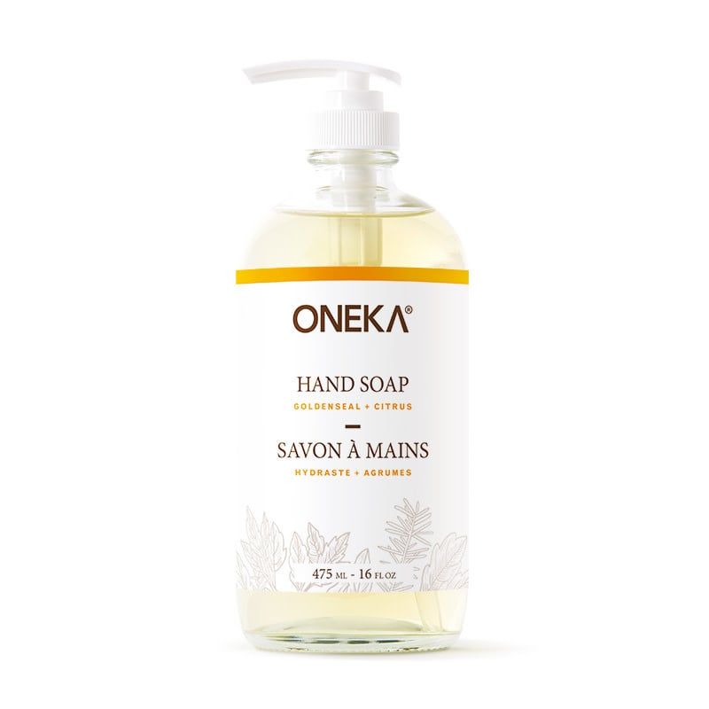 ONEKA GOLDENSEAL &amp; CITRUS HAND SOAP 475ML
