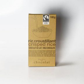 GALERIE AU CHOCOLAT CRISPED RICE BAR