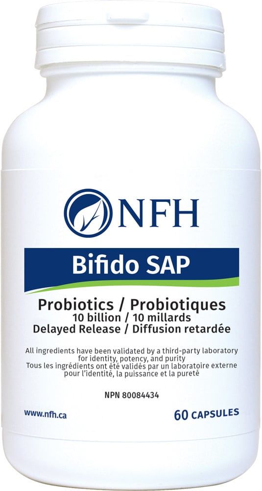 NFH BIFIDO SAP CAPSULES (10 BILLION) 60 VEGICAPS