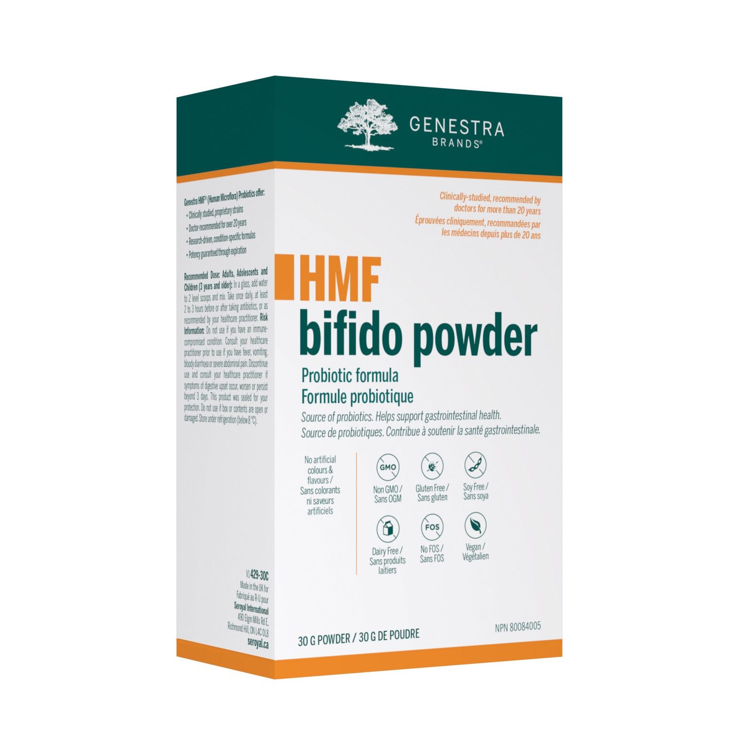 GENESTRA HMF BIFIDO POWDER 30G