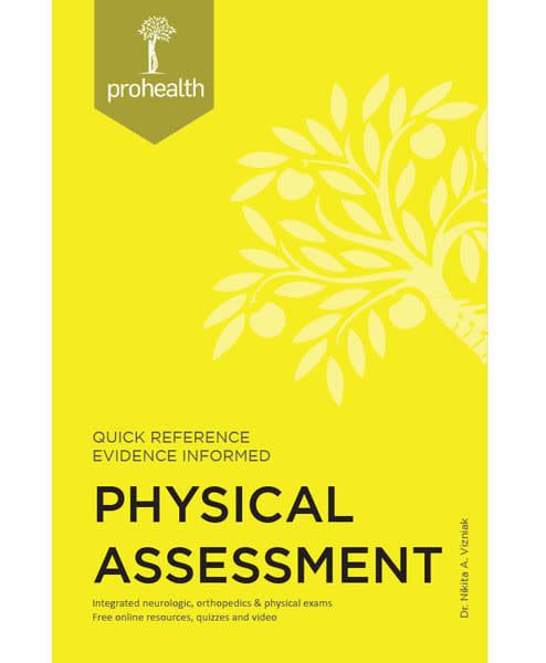 PROHEALTH ORTHOPEDIC ASSESSMENT (FORMERLY PHYSICAL ASSESSMENT)