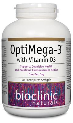 BIO CLINIC OPTIMEGA 3 WITH VITAMIN D3 90 SOFTGELS