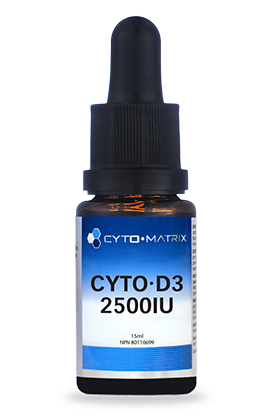 CYTO MATRIX D3 DROPS 2500IU MCT BASE 15ML