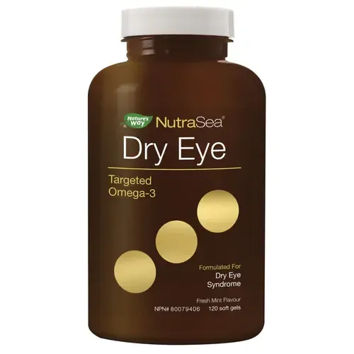 NUTRASEA DRY EYE  OMEGA 3 120 SOFTGELS