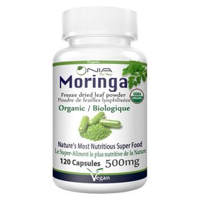 NIA PURE NATURE ORGANIC MORINGA 120 CAPS
