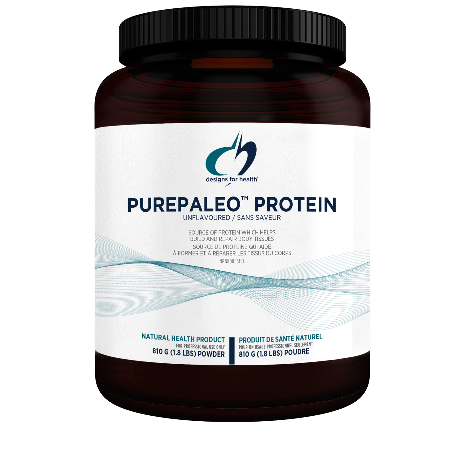 DESIGNS FOR HEALTH PURE PALEO PROTEIN UNFLAVOURED 810G