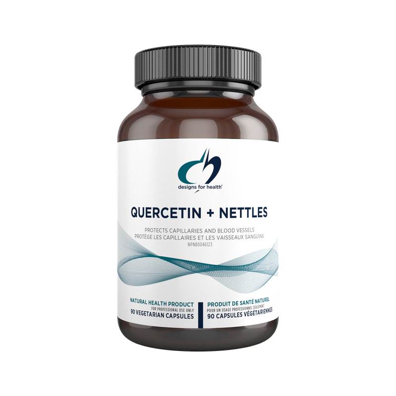 DESIGNS FOR HEALTH QUERCETIN + NETTLES 90 CAPS